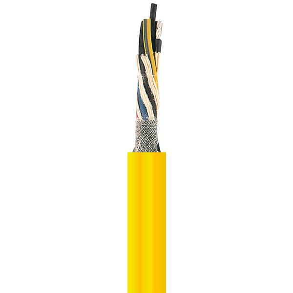 Кабель силовой крановый CORDAFLEX (SMK) (N)SHTOEU-J 3х95+3х50/3 GELB 0/6/1 KV